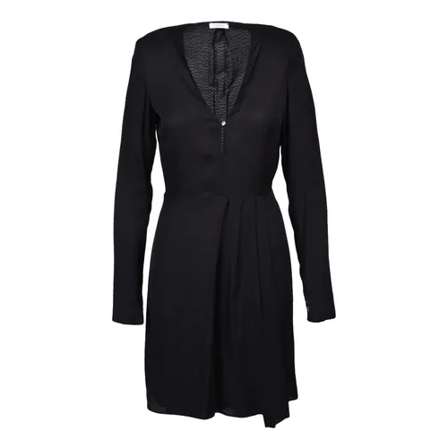 Flared dress with button closure - Patrizia Pepe - Modalova