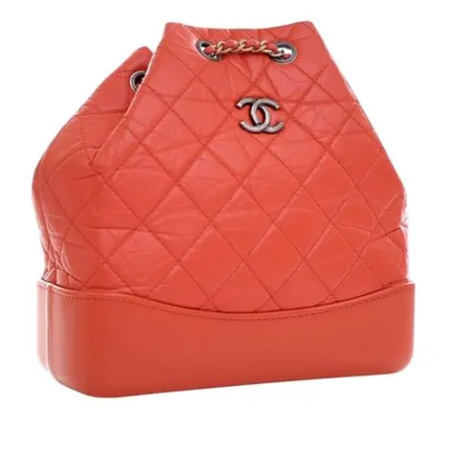 Pre-owned Leather Backpack - Chanel Vintage - Modalova