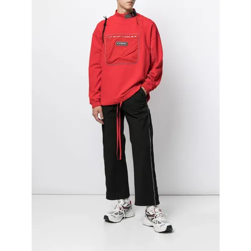 Red Logo Patch Sweatshirt - Iceberg - Modalova