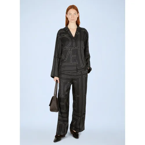 Monogram Pants - TotêMe - Modalova