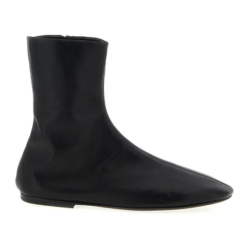 Botines de Cuero - Dries Van Noten - Modalova