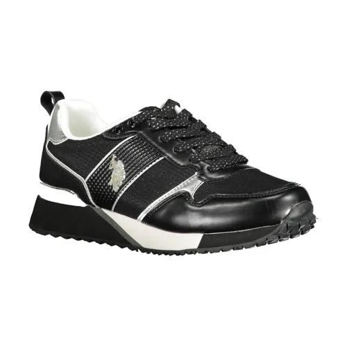 Stylish White Polyester Sneakers - U.s. Polo Assn. - Modalova