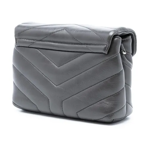 Pre-owned Leather Shoulder Bag - Saint Laurent Vintage - Modalova