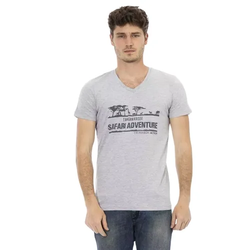 Chic V-Neck T-Shirt - Trussardi - Modalova