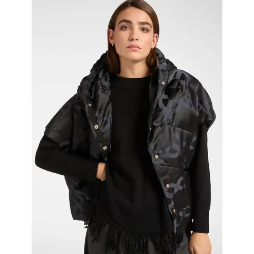 Monogram Sleeveless Down Jacket - Elena Mirò - Modalova