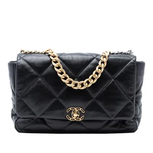 Pre-owned Leather Shoulder Bag - Chanel Vintage - Modalova