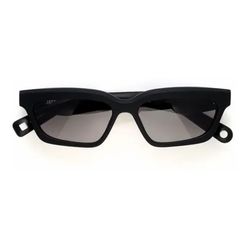 Rectangular Black/Grey Sunglasses - Jacquemus - Modalova