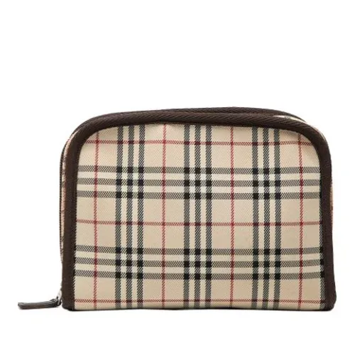 Pre-owned Canvas Pouch - Burberry Vintage - Modalova