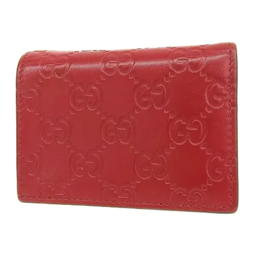 Pre-owned Leather wallets - Gucci Vintage - Modalova