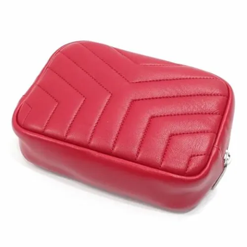 Pre-owned Leather Pouch - Saint Laurent Vintage - Modalova