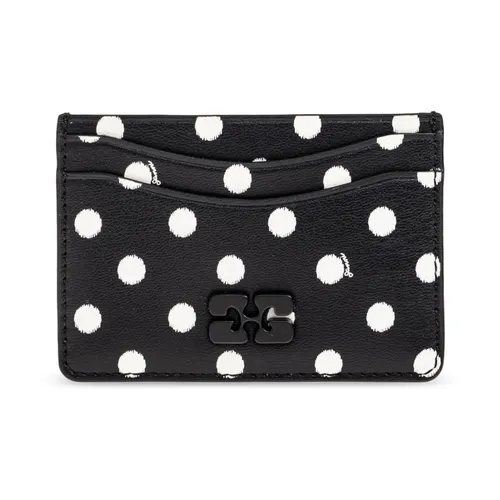Bou Card Holder with Dots - Ganni - Modalova