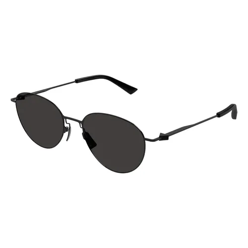 Matte Black Sunglasses Bv1268S - Bottega Veneta - Modalova