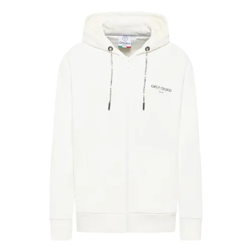 Basic Line De Simoi Hooded Jacket - Carlo Colucci - Modalova