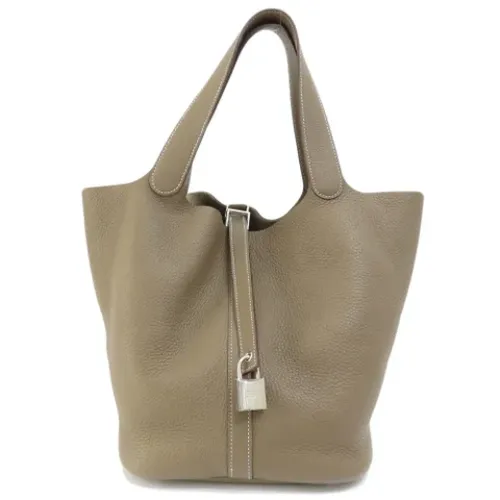 Pre-owned Cuoio handbags - Hermès Vintage - Modalova