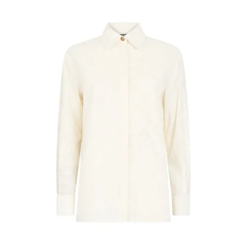 Python Print Long-Sleeve Shirt - Roberto Cavalli - Modalova