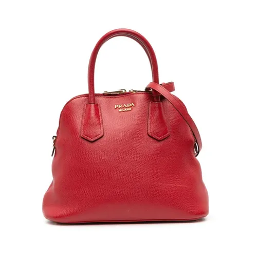 Pre-owned Structured Top Handle Bag - Prada Vintage - Modalova