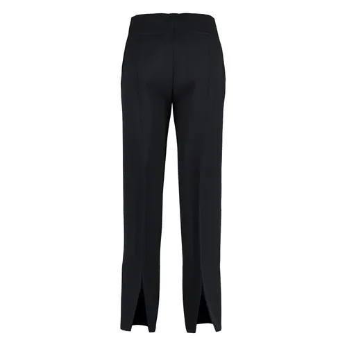 Cropped Wool Trousers with Back Pockets - Jil Sander - Modalova