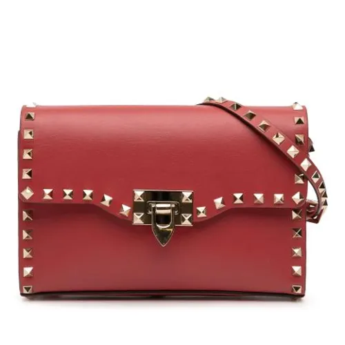 Pre-owned Leather Shoulder Bag - Valentino Vintage - Modalova