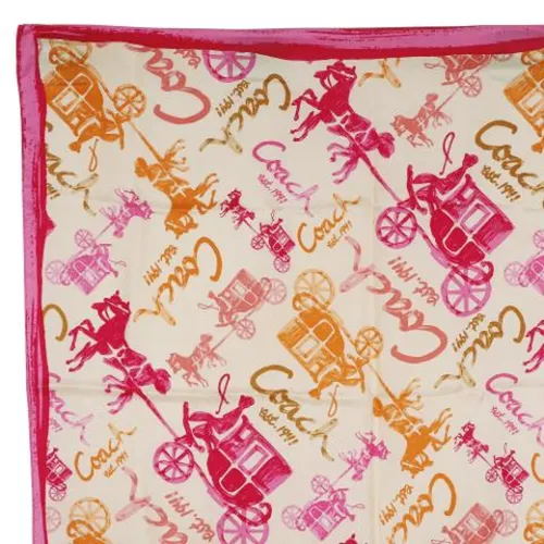 Pre-owned Silk Scarf - Coach Pre-owned - Modalova