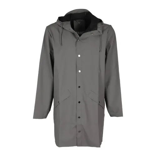 Rains - Coats > Parkas - Gray - Rains - Modalova
