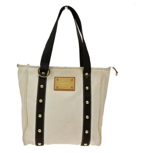 Pre-owned Vintage Canvas Tote Bag - Louis Vuitton Vintage - Modalova