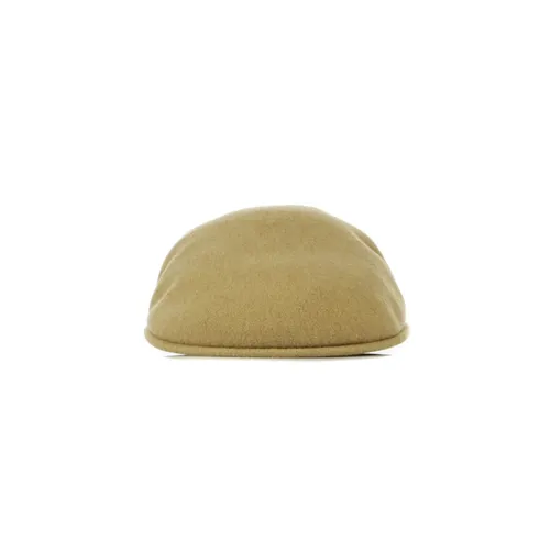 Flat Cap Camel Wool Embroidered Logo - Kangol - Modalova