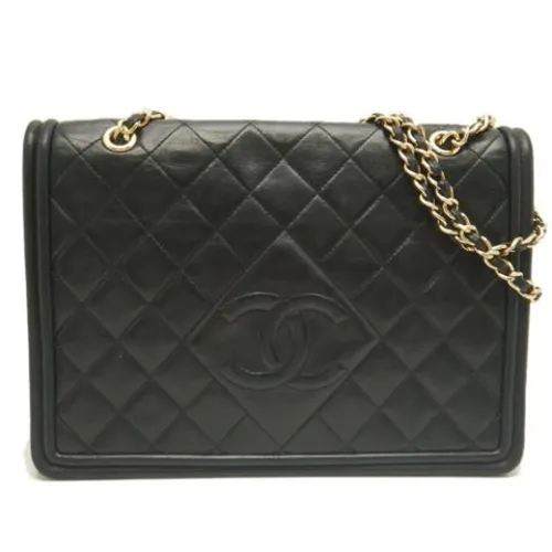 Pre-owned Leather Shoulder Bag - Chanel Vintage - Modalova