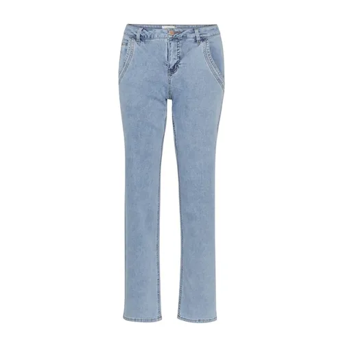Jeans > Straight Jeans - - Cream - Modalova