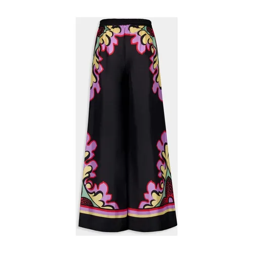 Palazzo Placée Silk Trousers - La DoubleJ - Modalova