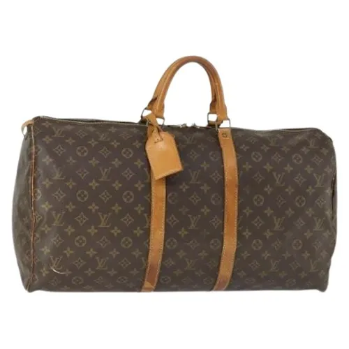 Pre-owned Vintage Canvas Weekend Bag - Louis Vuitton Vintage - Modalova