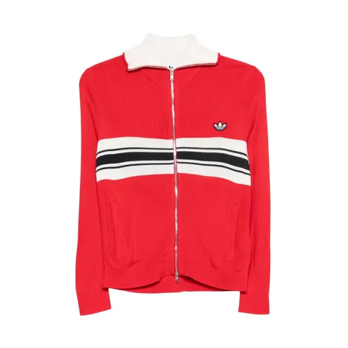 Knit Track Top - Adidas - Modalova