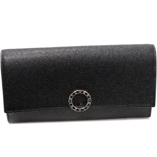 Pre-owned Leather wallets - Bvlgari Vintage - Modalova