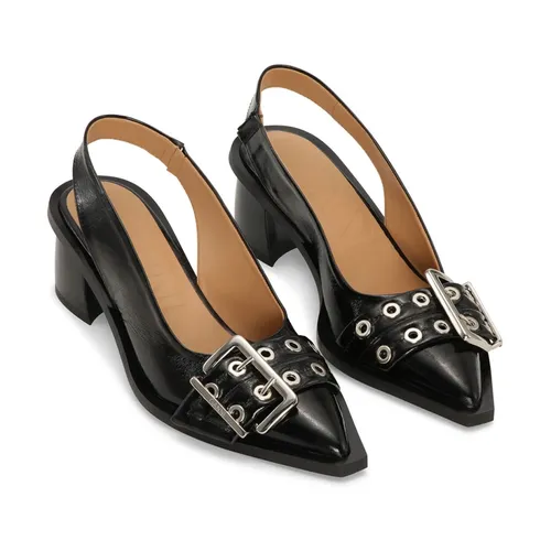 Buckle Slingback Pump - Ganni - Modalova