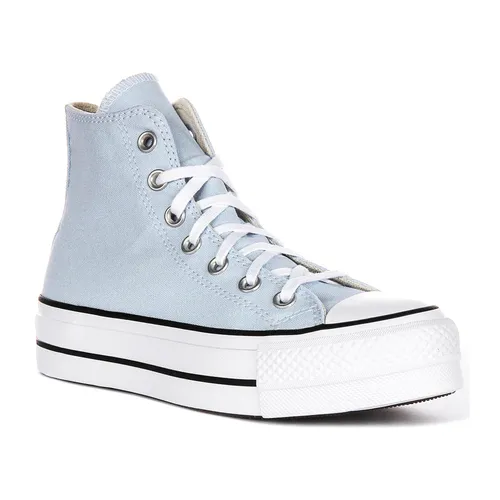 Light Blue Canvas Platform Trainers - Converse - Modalova