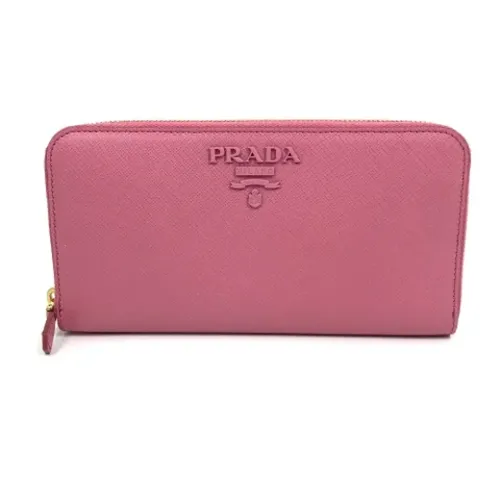 Pre-owned Leather wallets - Prada Vintage - Modalova