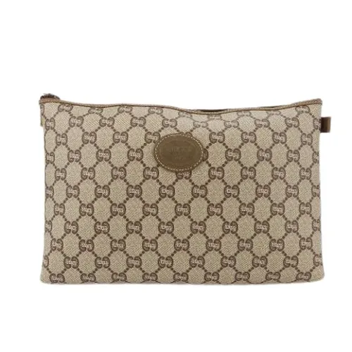 Pre-owned Canvas clutches - Gucci Vintage - Modalova