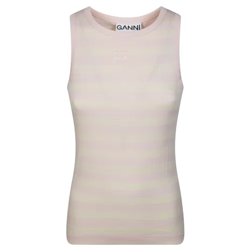 Tank TOP Costine Righe - Ganni - Modalova