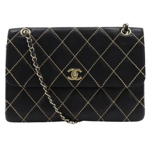 Pre-owned Leather Shoulder Bag - Chanel Vintage - Modalova