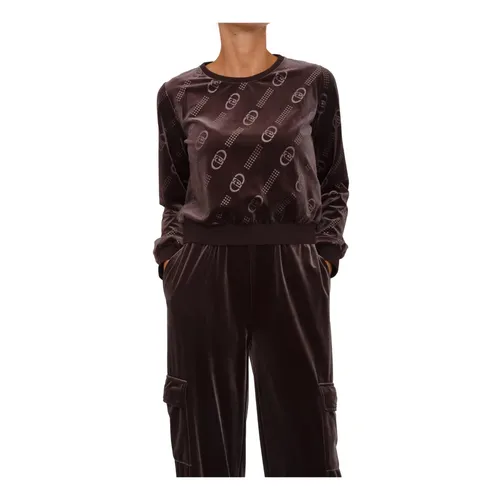Sudadera Jacquard Estampada - Liu Jo - Modalova