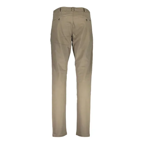 Beige Slim Pants with Logo - Gant - Modalova