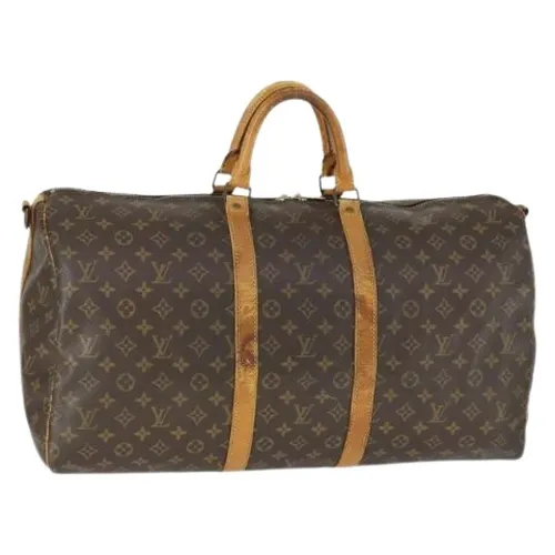 Pre-owned Canvas Weekend Bag - Louis Vuitton Vintage - Modalova