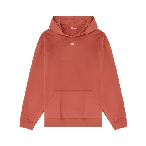 D Logo Patch Hoodie - Diesel - Modalova