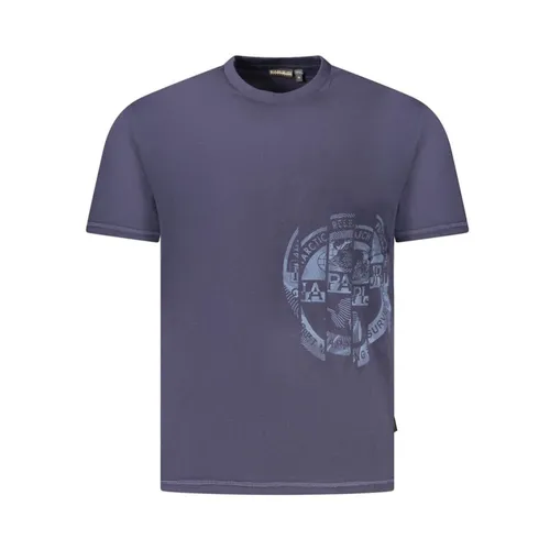Cotton Crew Neck T-Shirt - Napapijri - Modalova