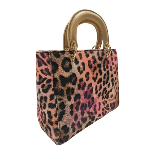 Patterned Eco-leather Shoulder Bag - Gaëlle Paris - Modalova