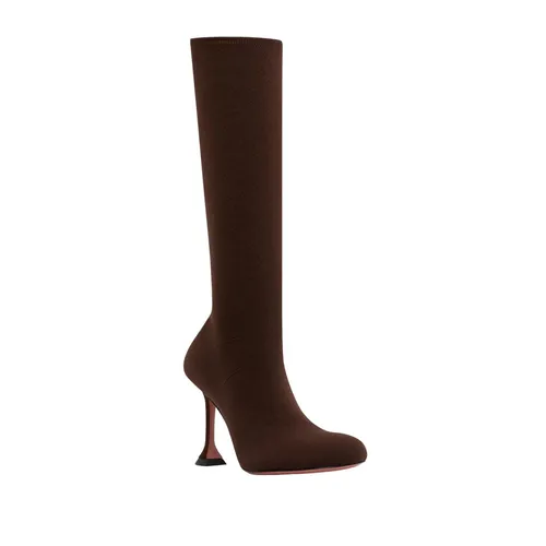 Veneda Stretch Boot 95 - Amina Muaddi - Modalova