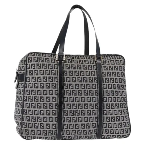 Pre-owned Canvas Weekend Bag - Fendi Vintage - Modalova