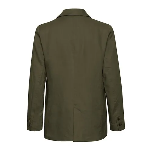 Linen Blazer Jacket with Buttons - Part Two - Modalova