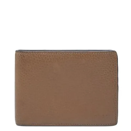 Pre-owned Leather Wallet - Gucci Vintage - Modalova