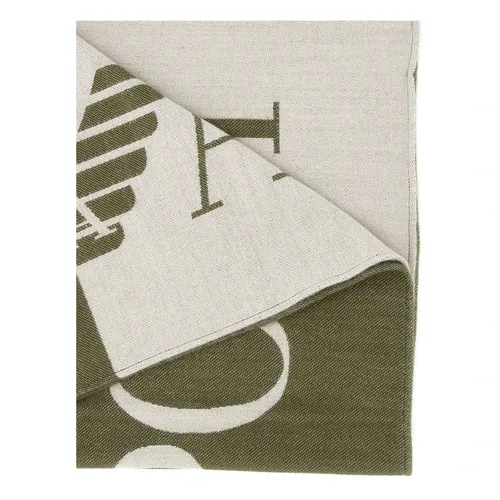 Wool and Viscose Blend Scarf - Emporio Armani - Modalova