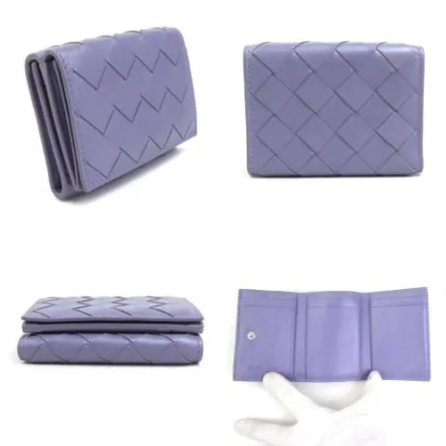 Pre-owned Leather Wallet - Bottega Veneta Vintage - Modalova